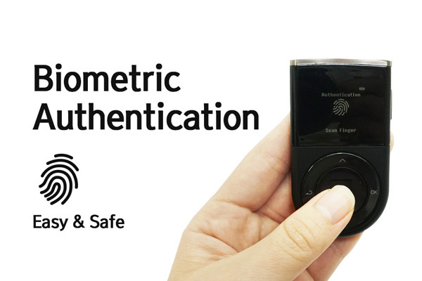 D’CENT Biometric Wallet Coinbokjisa